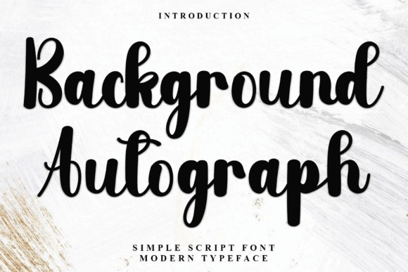 Background Autograph: Warm, Playful & Perfectly Human