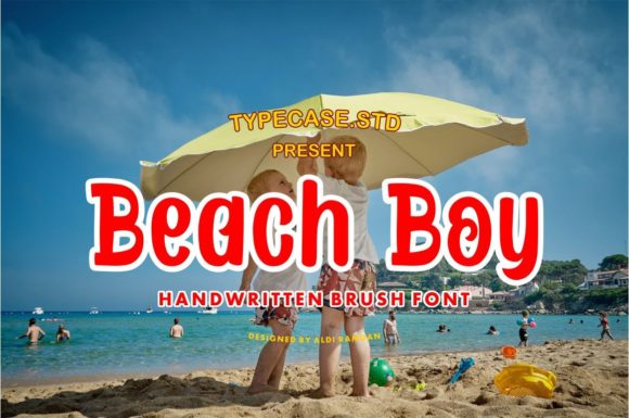 Beach Boy: The Handwritten Font That Feels Like Summer