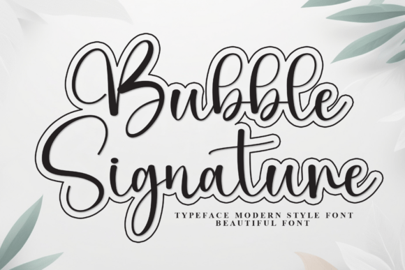 Bubble Signature