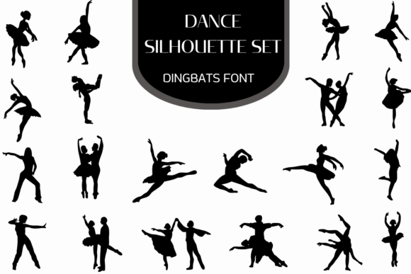 Dance Silhouette Set