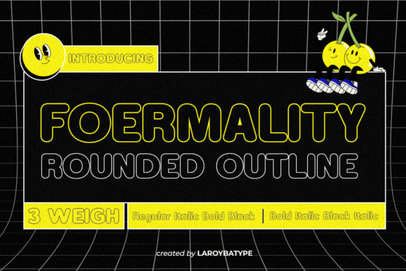 Foermality Rounded Outline