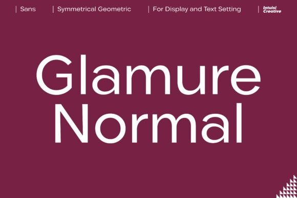 Glamure: Where Typography Meets Timeless Elegance