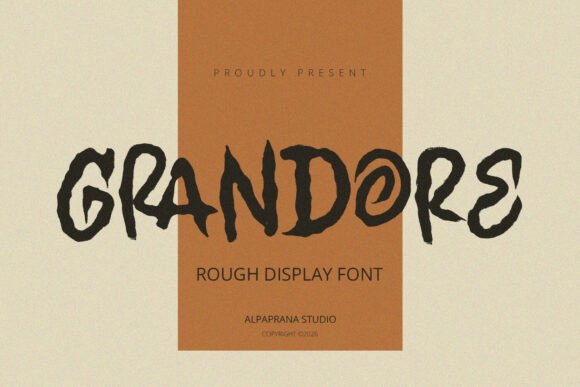 Grandore: A Modern Display Font Built for Impact and Versatility