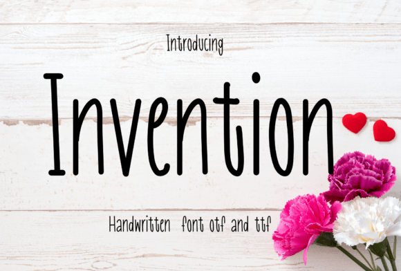 Invention: A Playful Handwritten Font That Feels Like You