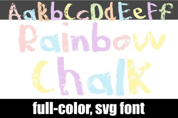 Rainbow Chalk