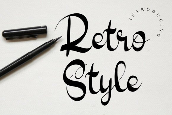 Retro Style: Where Vintage Charm Meets Bold Typography