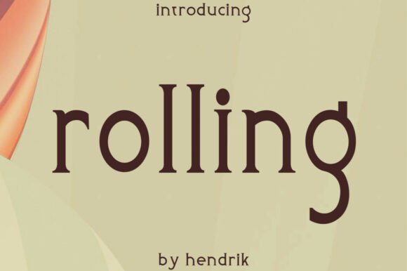 Rolling: Elegant Serif for Modern Design