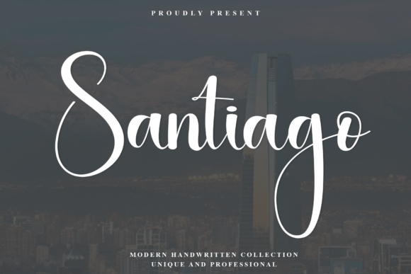 Santiago: Elegant Handwritten Sophistication