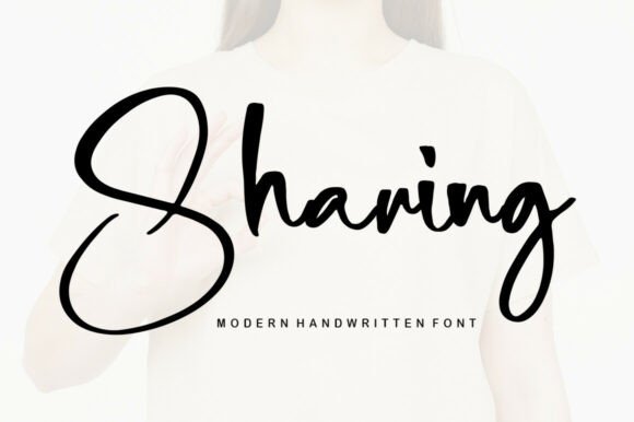 Sharing: Where Timeless Calligraphy Meets Modern Design