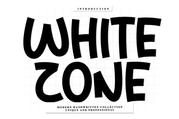 White Zone: Timeless Handwritten Charm